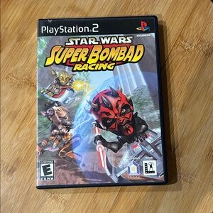 Sony PlayStation 2 Star Wars Super Bombad Racing - Black